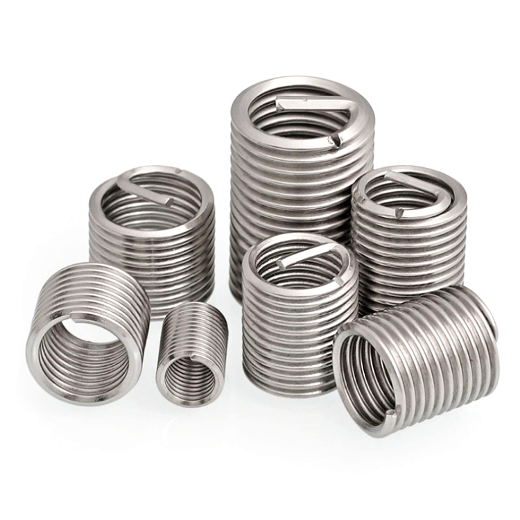 Stainless Steel 304 Coiled Wire Helical Screw Threaded Insert For Helical Repair