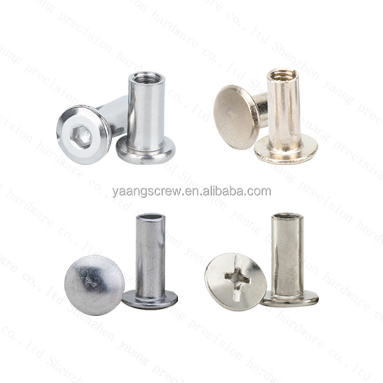 Aluminum Flat Head Solid Rivets Din 7338 A 2-10mm Product Range