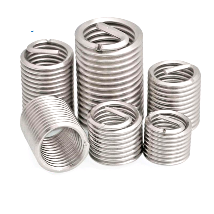 Din8140 M5-m12 Helical Recoil Insert Stainless Steel Thread Repair Kit Wire Thread Insert