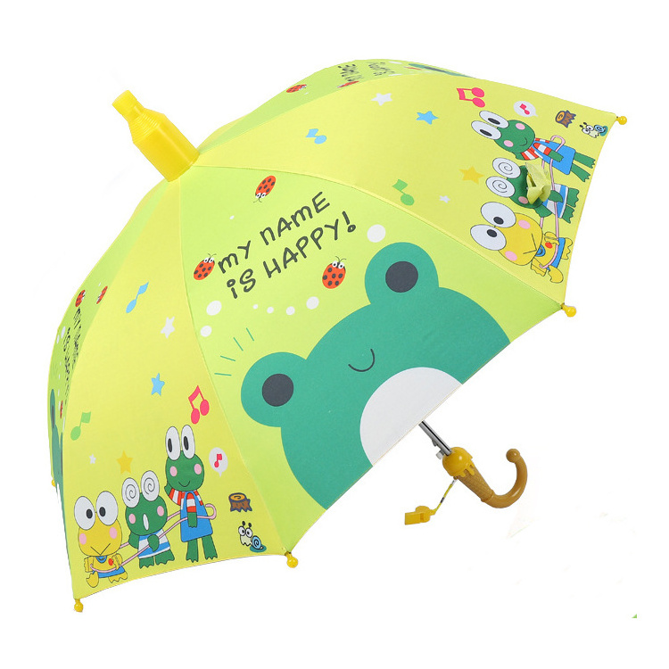 2022 lovely Cartoon Umbrella Kid 3D Model Ear Child Umbrella with plastic handle small umbrella for kids