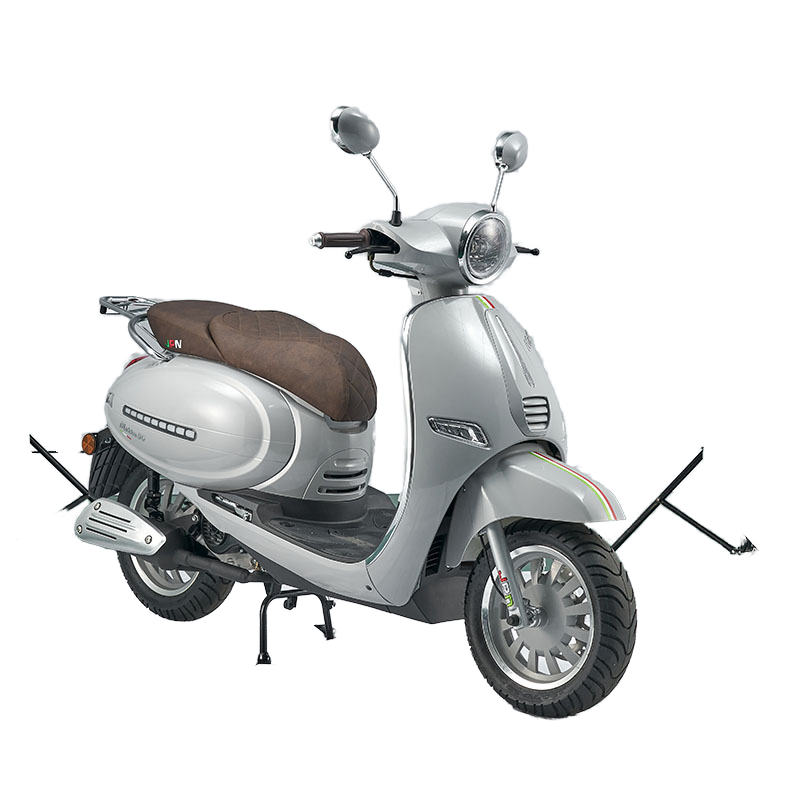 New Bosch Electric Start Drum Brake ECU-BOSCH 50CC Gas Scooter with Small Pedal Fuel Electric Start Drum Brake for Commute