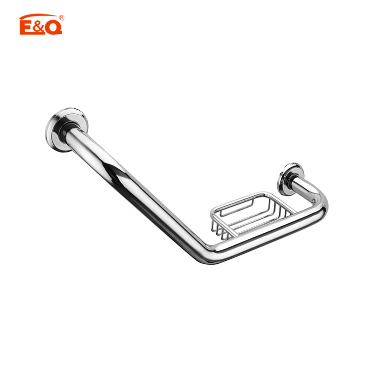 High Quality 304 Stainless Steel Wall-mounted Grab Bar Tub Shower Safe Non-slip Handrail