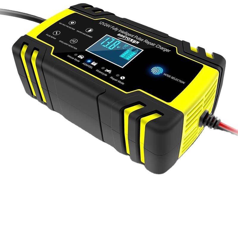 24V 12V Car Battery charger 12V 8A 24V 4A Automatic lead acid battery chargers fast VRLA GEL AGM SLA batteries charger