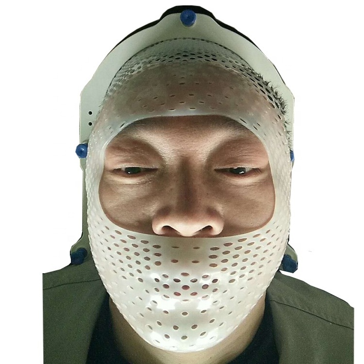 Thermoplastic radiotherapy  mask Reinforced radiation immobilization