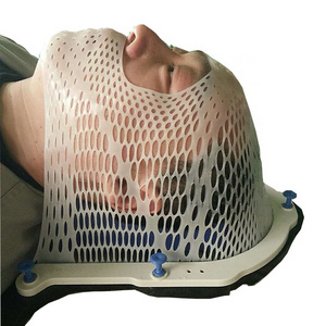 Thermoplastic radiotherapy  mask Reinforced radiation immobilization