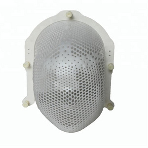 Reinforced U type immobilization radiotherapy thermoplastic mask for brain tumor