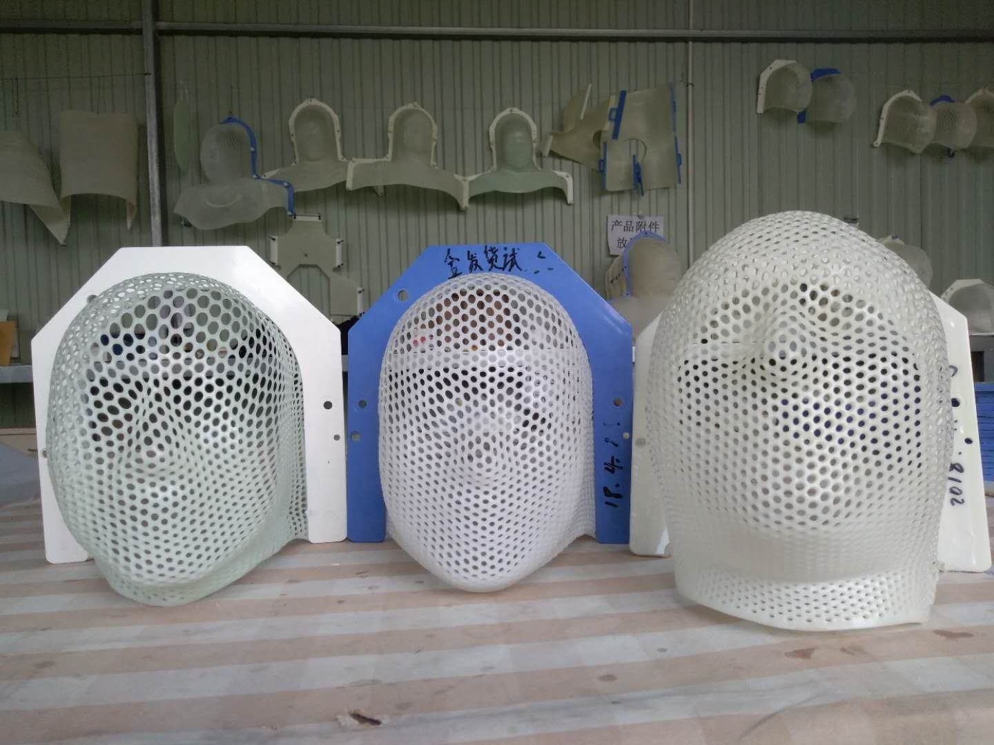 CE ISO Qualified Factory Direct Thermoplastic Radiotherapy U-Frame Face Mask