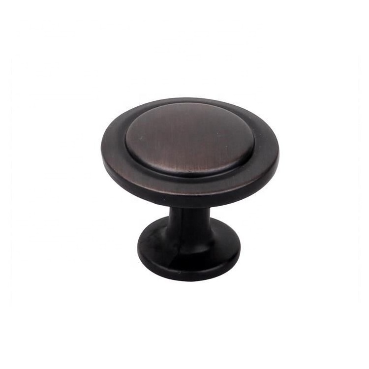 2020 Hot selling zinc alloy Oil Rubbed Bronze antique small kitchen cabinet knobs