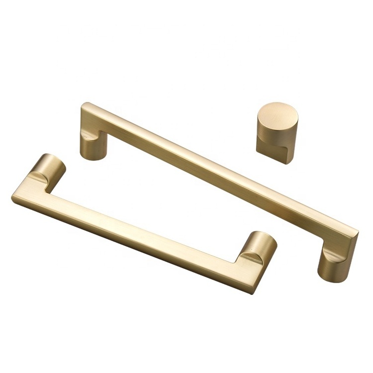 YONGFIA 3703RTS wholesale cheap closet furniture drawer handle pull rose gold kitchen cabinet handles furniture handle knob