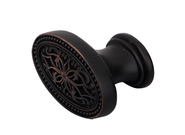 2020 Oil rubbed bronze cupboard pull handle wandrobe kitchen handle knob