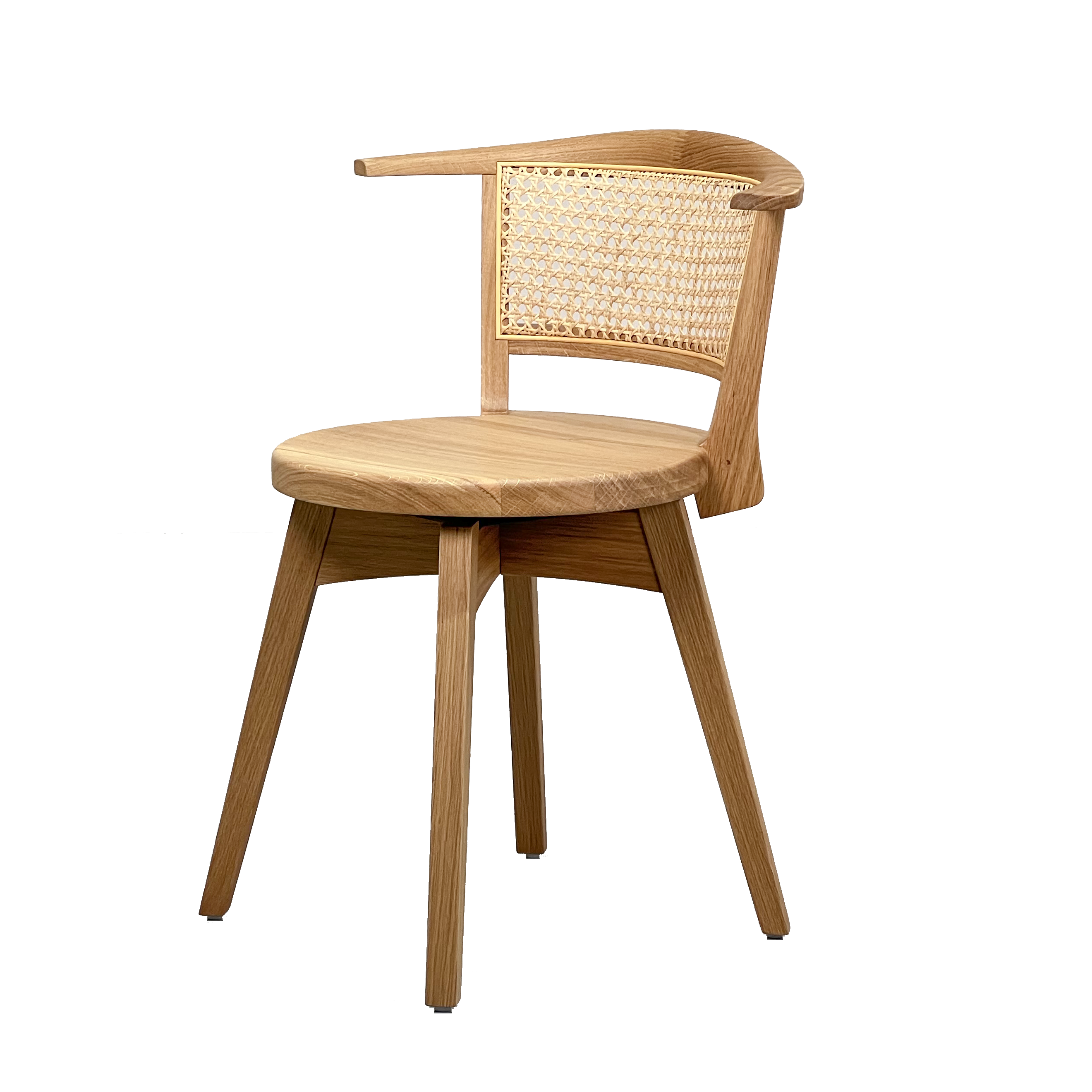 Modern Design Solid Wood Rattan Chair fabric chairs dinning room  chairs for hotel