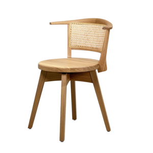 Modern Design Solid Wood Rattan Chair fabric chairs dinning room  chairs for hotel