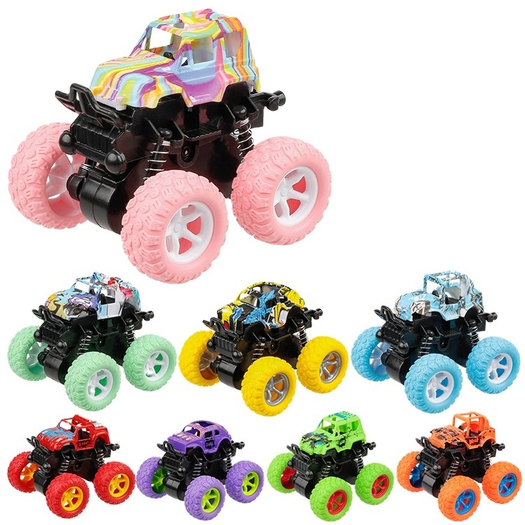 2023 Children's Simulation Crash Resistant Vehicle Inertia Car Boy Toy Big Wheel 4WD Vehicle Hot Sale