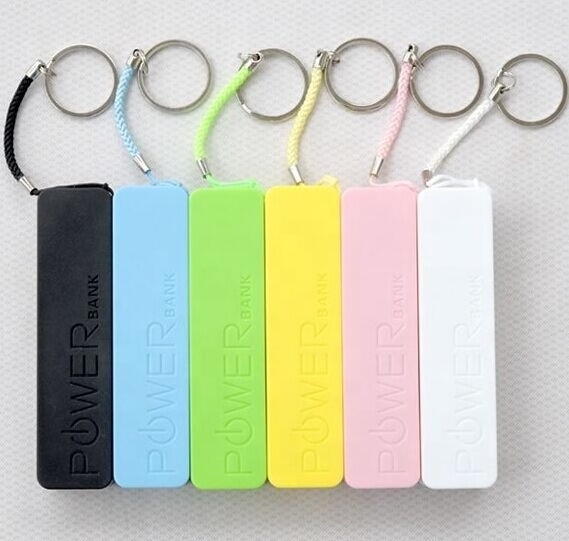 2023 HOT 2600mAh Portable Mobile Charger, Factory Perfume Key Chain Power Bank 2600mAh for Promotions