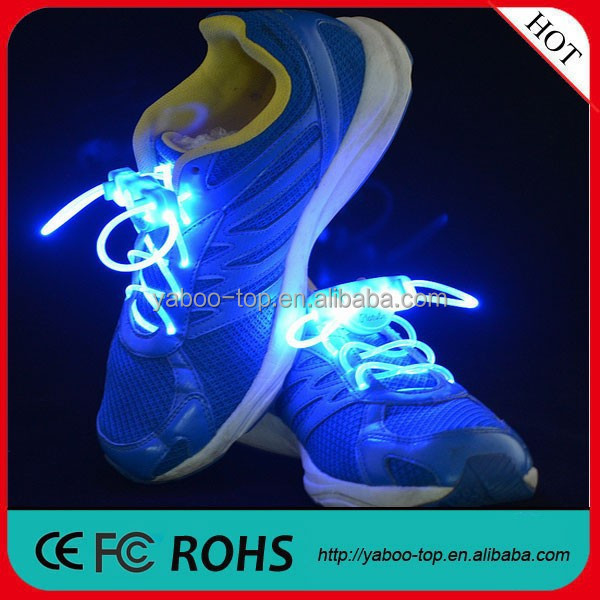 (Hot Model) Low Price Wholesale LED Shoe laces, Fashion Flashing Shoe Laces, Led Shoelace for Party and Gifts