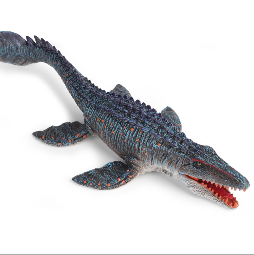 Hot Solid PVC Mosasaurus Ocean Animal Simulated Model Toys for Science Museum Amusement Park Souvenir Products