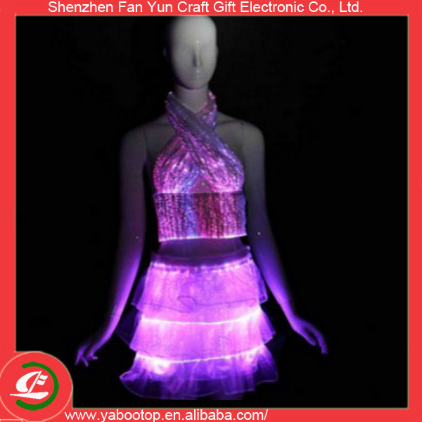 2016 glow in the dark dress evening club wear