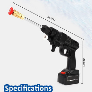 Power Washer Electric High Pressure Washer with Adjustable Spray Nozzle Foam Cannon IPX5 Car Washer Cleaner