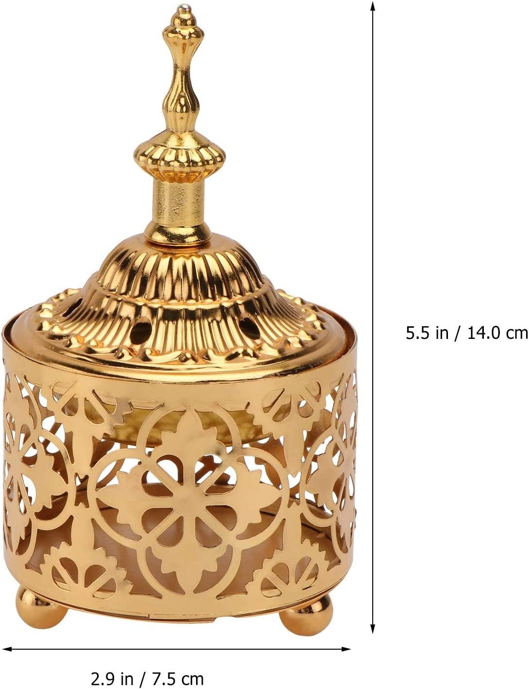 Saudi Arabia Bukhoor New Aluminum Incense Burner Bukhoor Mubkhar Burner For Incense at Home