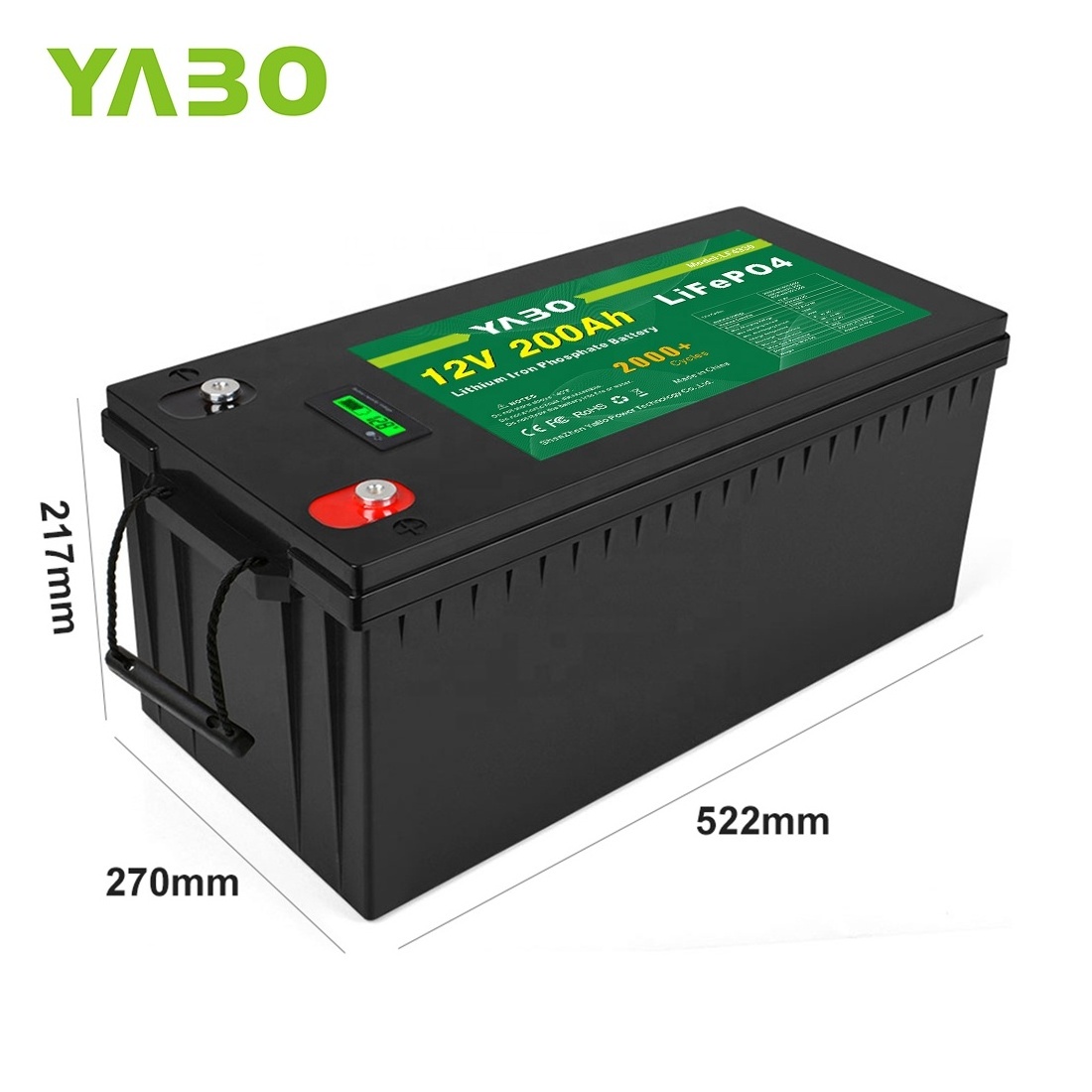 OEM 72V 48V 36V 24V 12V Long Life LiFePO4 Rechargeable Li-Ion Storage Prismatic 12V 200Ah Lithium Ion Battery LiFePO4 Battery