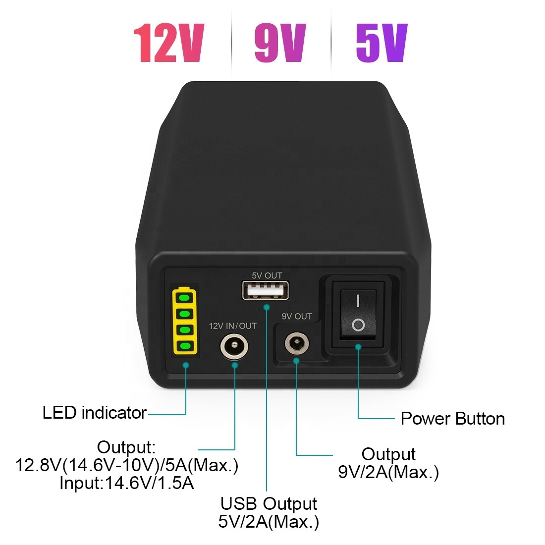 12.8V 6500mAh 32700 4S1P Lithium Packs 12 Volt Led Strip Rechargeable Lifepo4 Battery with Battery Accessories