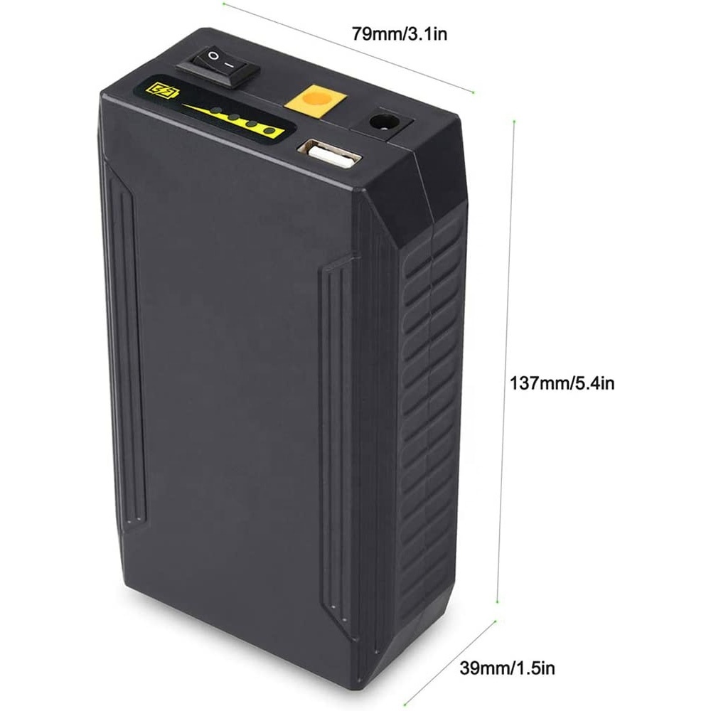 New Style Antique Portable Lithium Ion Mobile Power Supply Li-Ion Powerbank 12V 8300mAh Lithium Battery Pack