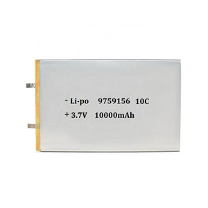 Hot Sell Rechargeable High Large Capacity 9759156 10c Lithium Polymer 10000mah RC Lipo Battery 3.7v