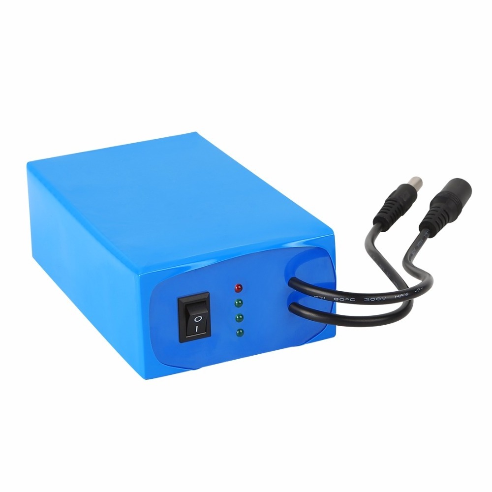 Small super DC lithium ion battery 12v 12ah charger for Heating Clothes/Heating Shoes