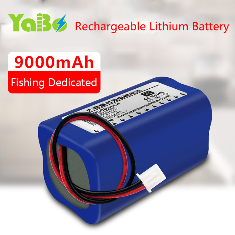 High quality OEM 18650 3.7v 7500mAh fishing rechargeable lipo battery for Fishing