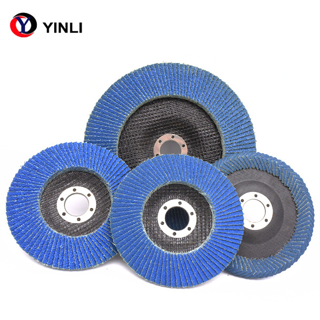 5 inch Zirconium Oxide Flap Disc for Polishing Stainless Steel