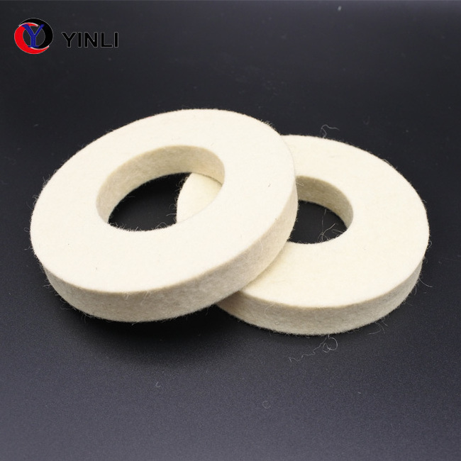 100% Wool Felt Wheel for Polishing Glass, Plastic ,etc.