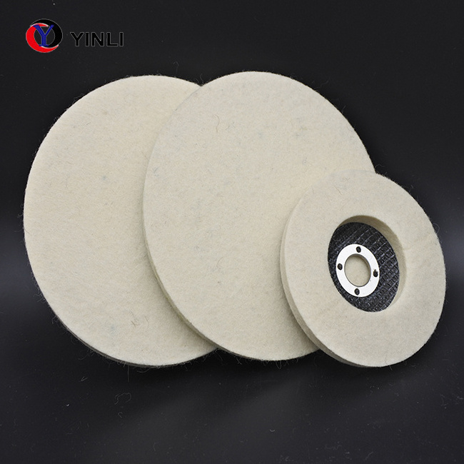 100% Wool Felt Wheel for Polishing Glass, Plastic ,etc.