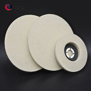 100% Wool Felt Wheel for Polishing Glass, Plastic ,etc.