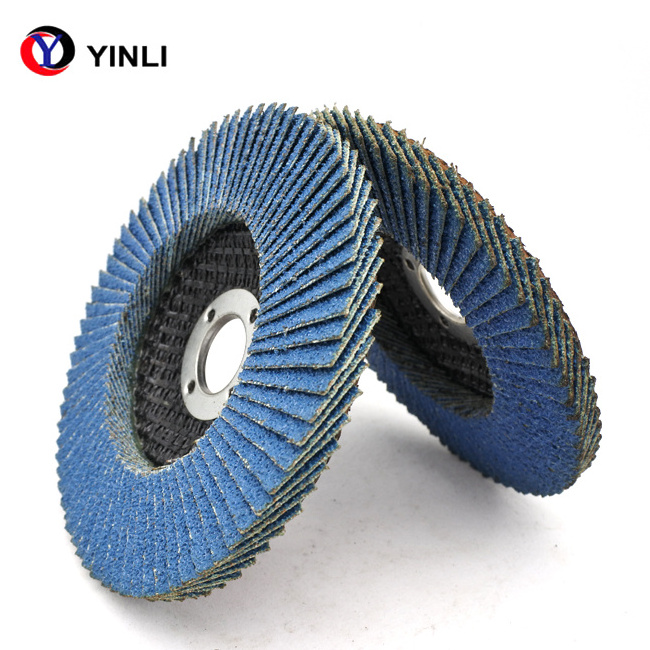 5 inch Zirconium Oxide Flap Disc for Polishing Stainless Steel