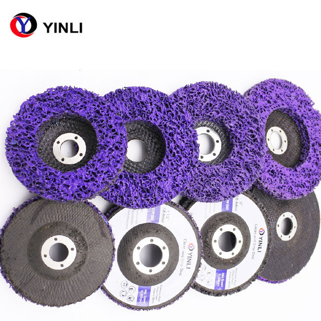 Purple STRIP IT wheels stripping wheels welds abrasive disc removing rust paint cleaning welds quick change strip disc