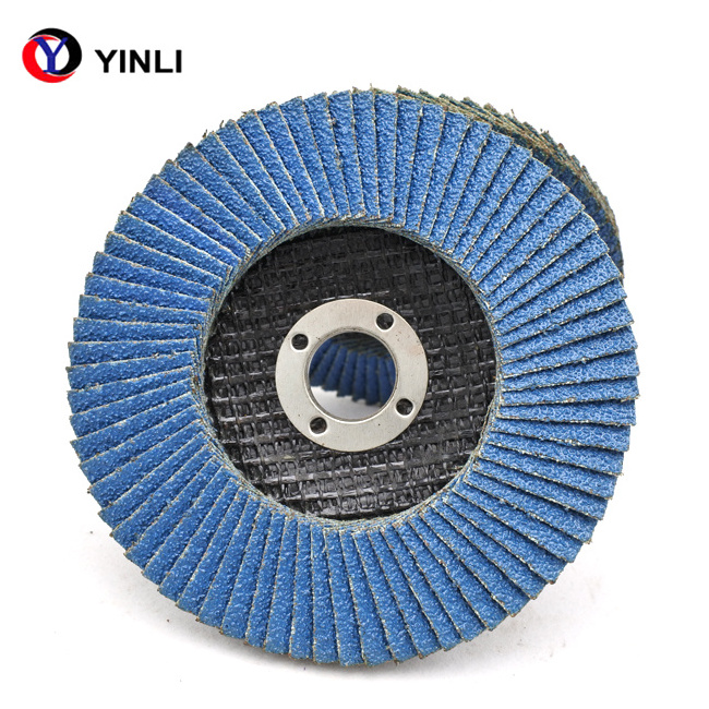 5 inch Zirconium Oxide Flap Disc for Polishing Stainless Steel