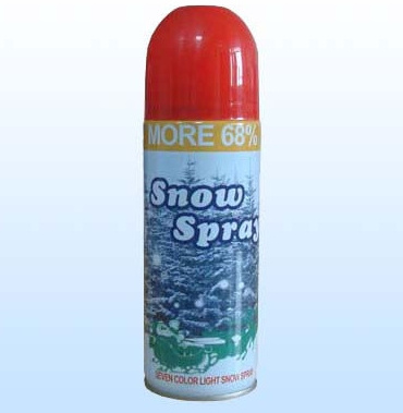 Factory OEM Allowed Colored Snow Spray Winter Harmless Aerosol Christmas Frost Spray For Christmas Holiday Windows