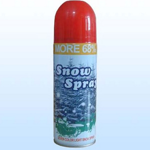 Factory OEM Allowed Colored Snow Spray Winter Harmless Aerosol Christmas Frost Spray For Christmas Holiday Windows