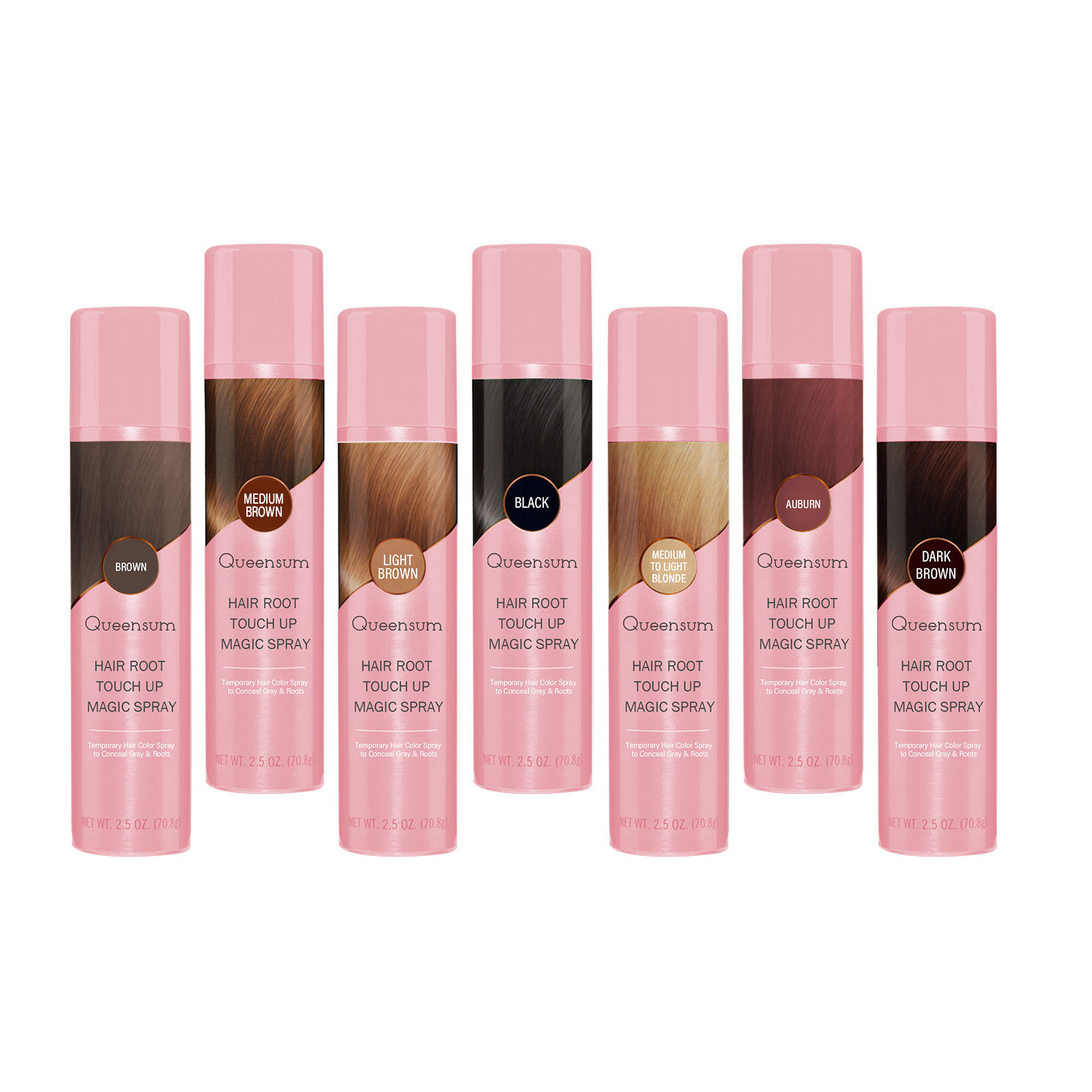 OEM Magic Hair Root Touch Up Spray Gray Coverage Root Hair Dye Retouch Blonde Color Instant Cover Up Hair Root Concealer Spray