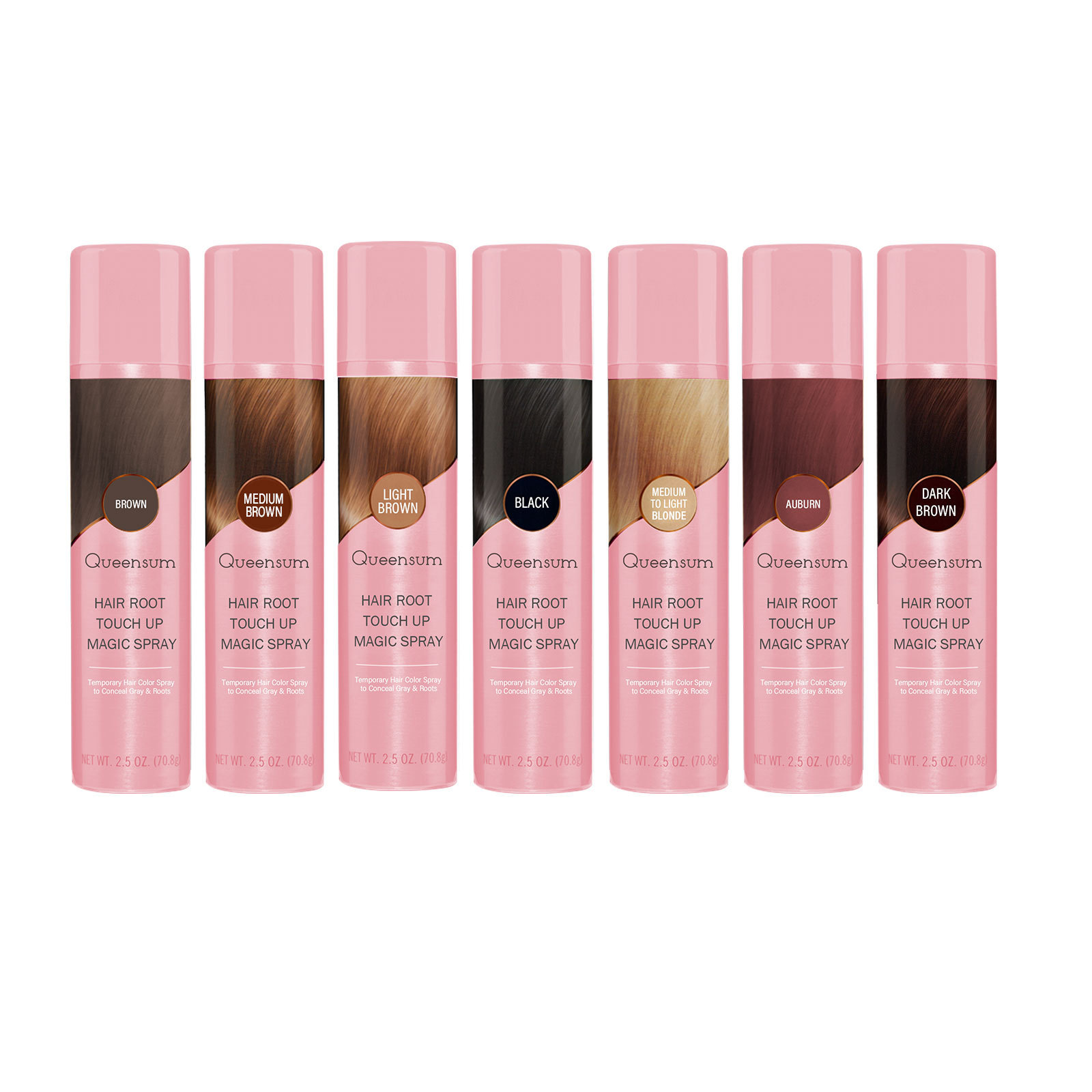 OEM Magic Hair Root Touch Up Spray Gray Coverage Root Hair Dye Retouch Blonde Color Instant Cover Up Hair Root Concealer Spray