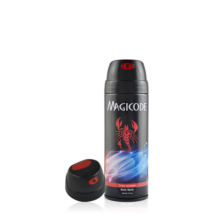 OEM No alcohol deodorant anti smell spray free sweat for men in summer