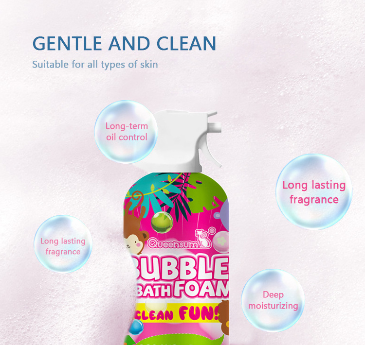 Low price amino acid clean bubble mousse shower gel fragrance moisturize mousse shower for baby