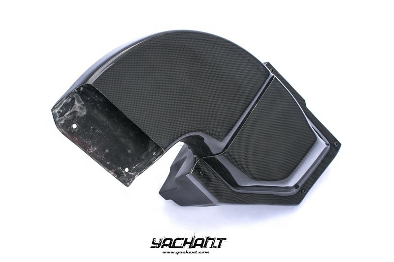 Carbon Fiber 2001 to 2007 Lancer CT9A Evolution 7 8 9 EVO 7-9 KS Style Air Box  Fit For Evolution 7 8 9 Air Box