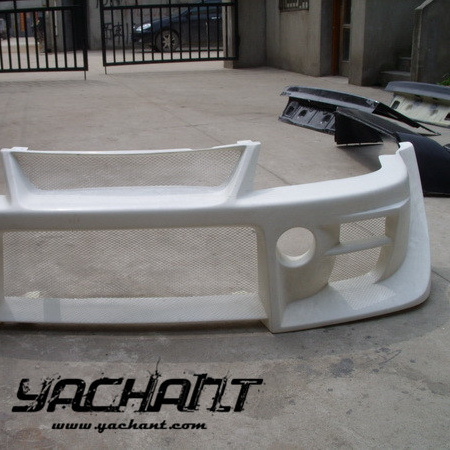 FRP Fiber Glass 1998 to 2000 Evolution 5-6 EVO 5 6 DM Style Front Bumper Body kit For Front Bumper