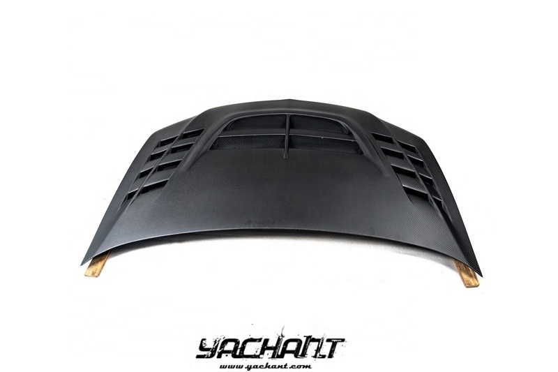 Trade Assurance Carbon Fiber Matte Finish 2003-2007 Mitsubishi Evolution EVO 8-9 VTX Street Ver.2 Style GT Bonnet Bodykit