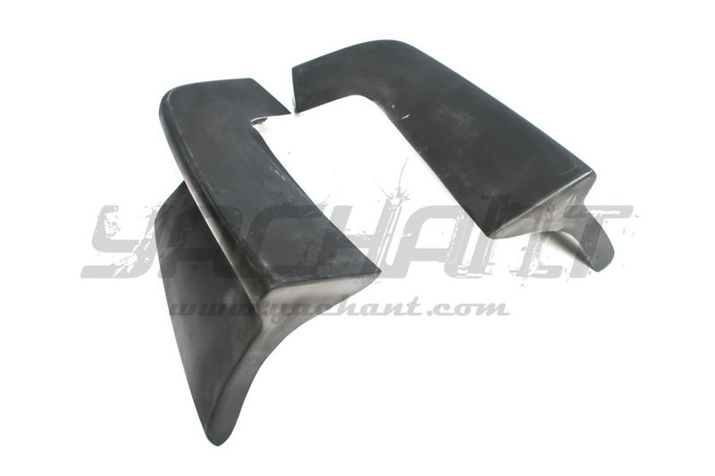 Tarde Assurance FRP Fiber Glass Rear Spats Addon Fit For 1995-1998 R33 GTS TS Style Rear Bumper Spat Addon Corner