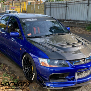 Trade Assurance Carbon Fiber Matte Finish 2003-2007 Mitsubishi Evolution EVO 8-9 VTX Street Ver.2 Style GT Bonnet Bodykit