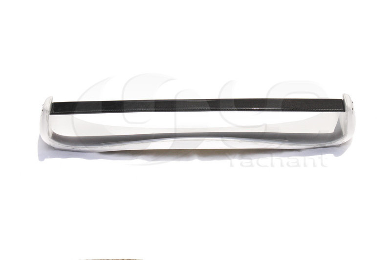 Trade Assurance FRP Fiber Glass Spoiler with Carbon Fiber Blade & End Caps Fit For 1992-1997 RX7 FD3S MS Style Rear Wing