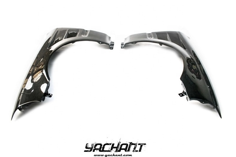 Carbon Fiber 1996 to 1998 Ci*vic EK 3DR Hatchback Front Fender Cover Fit For Ci*vic Front Fender Body Kit