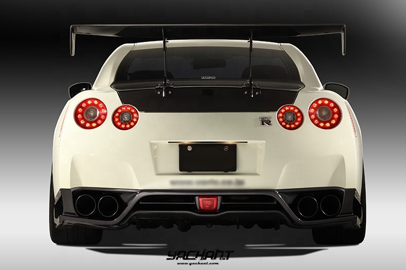 Carbon Fiber 2008 to 2016 R35 GTR CBA DBA VS '13 Ver. Style Rear Under Skirt Diffuser Lip Kit For R35 GTR CBA DBA